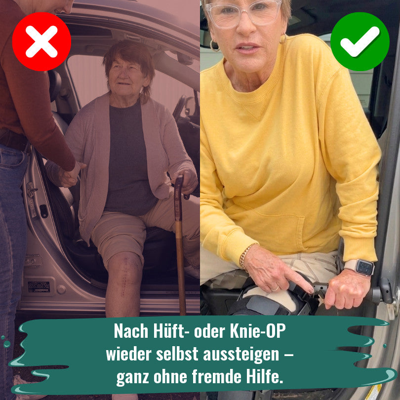 Nach Hüft- oder Knie-OP selbstständig aussteigen